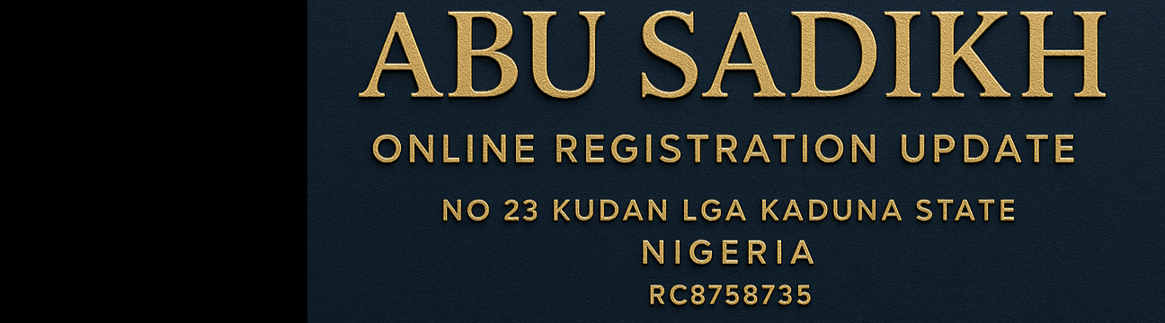 Abu Sadikh online registration update 